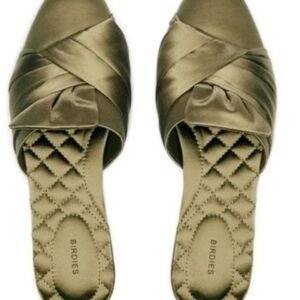 Birdies Women's Song Bird Satin Slip-On Shoes